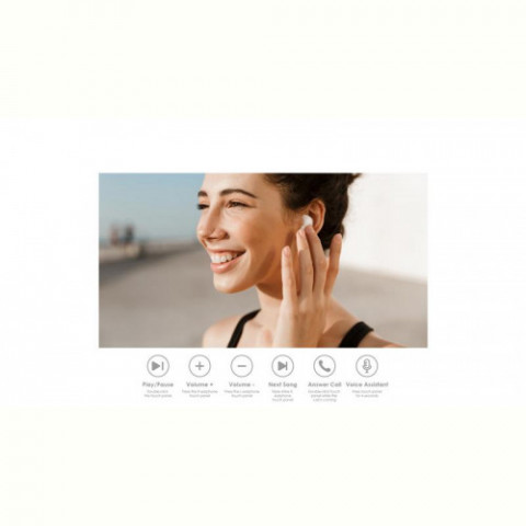Bluetooth-гарнітура Tecno Hipods H2 White (4895180756405)
