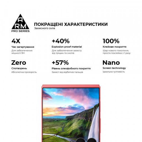 Захисне скло ArmorStandart Pro на зовнішній для Samsung Flip 7 (ARM88009)