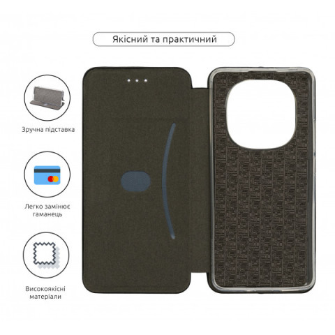 Чохол-книжка ArmorStandart G-Case для Xiaomi Redmi Note 14 Pro+ 5G Black (ARM79792)