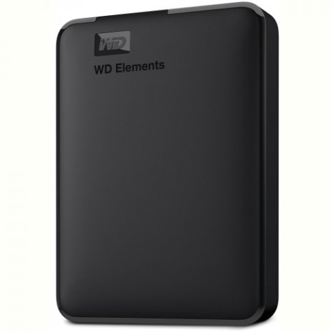 Зовнішній жорсткий диск 2.5" USB 4.0TB WD Elements Portable Black (WDBU6Y0040BBK-WESN)_Bulk