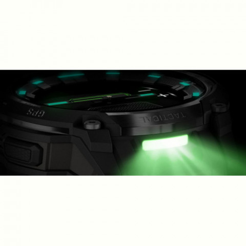 Смарт-годинник Garmin Instinct Crossover AMOLED Tactical Black with Black Silicone (010-03398-42)