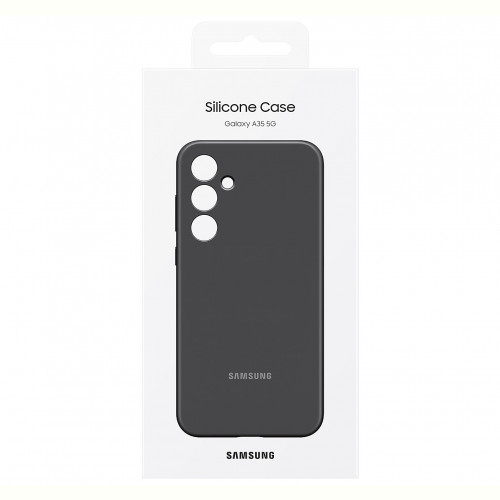 Чохол-накладка Samsung Silicone для Samsung Galaxy A35 SM-A356 Black (EF-PA356TBEGWW)