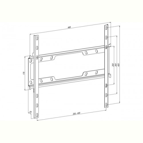 Кронштейн KSL Simpler 48EP (VESA400х400)