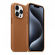Чохол ArmorStandart FAKE Leather Case для Apple iPhone 15 Pro Max Light Coffee (ARM76306)