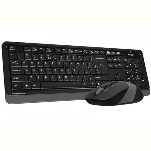 Комплект (клавіатура, мишка) бездротовий A4Tech FG1010S Black/Grey