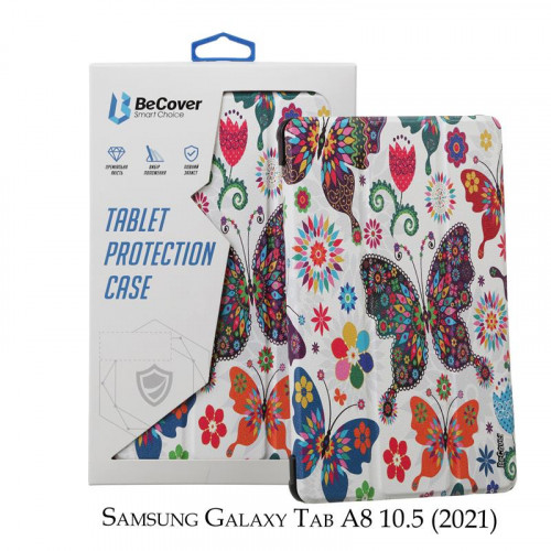 Чохол-книжка BeCover Smart для Samsung Galaxy Tab A8 SM-X200/SM-X205 Butterfly (707270)