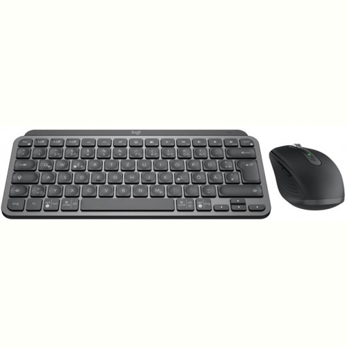 Комплект (клавіатура, миша) бездротовий Logitech MX Keys Mini Combo for Business Graphite US (920-011061)