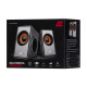 Акустична система 2E PCS204, 2.0, USB, Silver