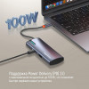 Док-станція ColorWay USB-C 5-в-1 Type C PD 100W/USB3.0х3/HDMI 4К (CW-HUB01)