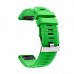 Ремінець для Garmin QuickFit 22 Dots Silicone Band Green (QF22-DTSB-GRN)