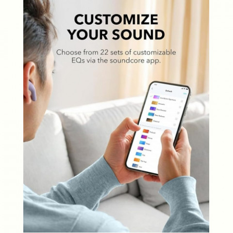 Bluetooth-гарнітура Anker SoundCore K20i Purple (A3994GQ1)