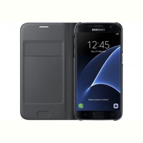 Чохол-книжка Samsung Flip Wallet для Samsung Galaxy S7 Edge SM-G935 Black (EF-WG935PBEGRU)