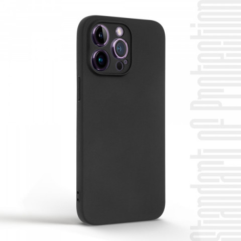 Чохол ArmorStandart Matte Slim Fit для Apple iPhone 14 Pro Max Camera cover Black (ARM83510)
