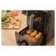 Мультипіч Sencor Dual Vita Fryer, 3000Вт, чаша-5.8+5.8л, сенсорне керув., 2 чаши, з віконцем, гриль, пластик, чорний