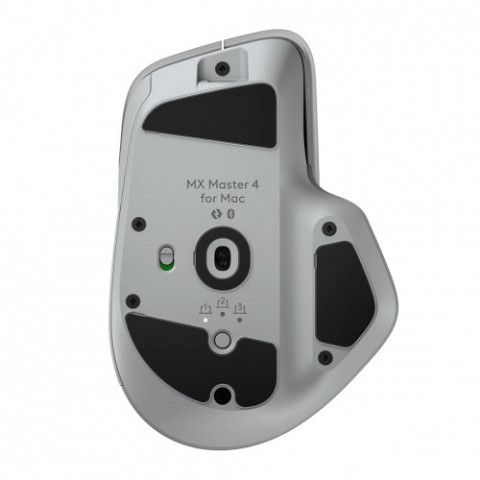Миша Bluetooth Logitech MX Master 4 for Mac White Silver (910-007576)