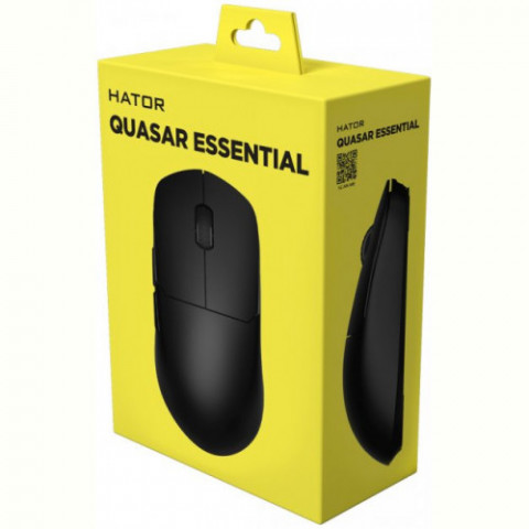 Мишка Hator Quasar Essential Black (HTM-400) USB
