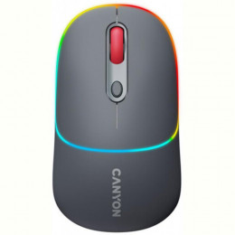 Мишка бездротова Canyon MW-22 Dual Band RGB Wireless Dark Grey (CNS-CMSW22DG)