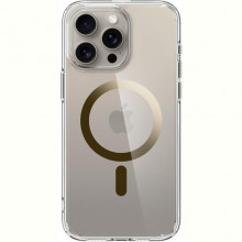 Чохол-накладка Spigen Ultra Hybrid MagFit для Apple iPhone 15 Pro Gold (ACS06718)