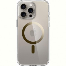 Чохол-накладка Spigen Ultra Hybrid MagFit для Apple iPhone 15 Pro Gold (ACS06718)