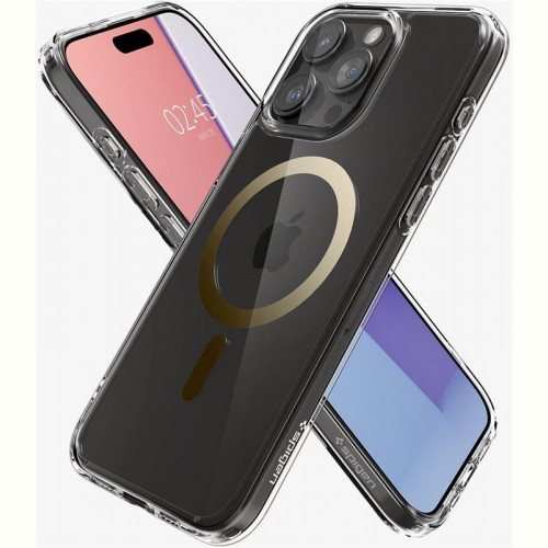 Чохол-накладка Spigen Ultra Hybrid MagFit для Apple iPhone 15 Pro Gold (ACS06718)