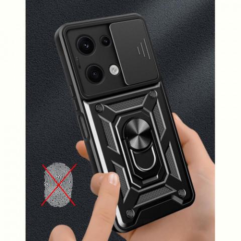 Чохол-накладка BeCover Military для Xiaomi Redmi Note 13 5G Black (711030)