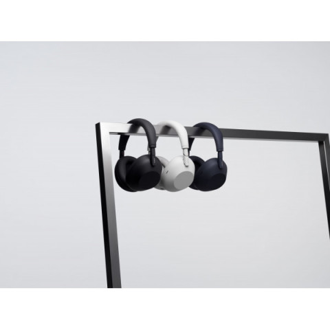 Навушники Over-ear Sony WH-1000XM6 BT 5.3, ANC, Hi-Res, AAC, LDAC, LC3, Wireless, Mic, Чорний