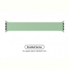 Ремінець Armorstandart Braided Solo Loop для Apple Watch 38mm/40mm/41mm Mint Size 6 (144 mm) (ARM64902)
