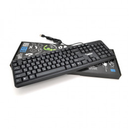 Клавіатура Merlion KB-Zero/05866 Black USB