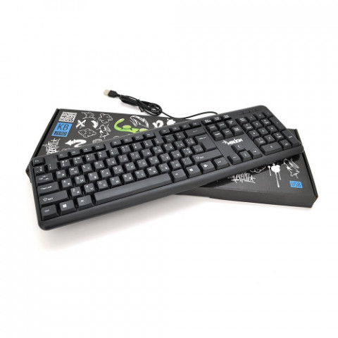 Клавіатура Merlion KB-Zero/05866 Black USB