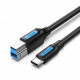 Кабель для принтера Vention USB C Male - B Male Print 0.5 м (CQVBD)