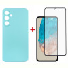 Чохол-накладка Dengos для Samsung Galaxy M35 5G SM-M356 Light Blue (DG-KM-107) + захисне скло