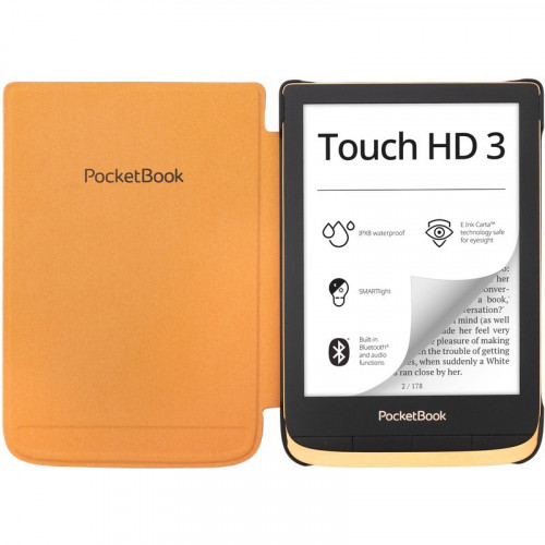 Чохол-книжка PocketBook Shell Cover для PocketBook 6" PB616/627/632 Brown (WPUC-627-S-LB)