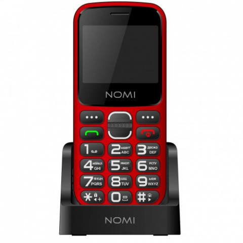 Мобiльний телефон Nomi i2320 Dual Sim Red