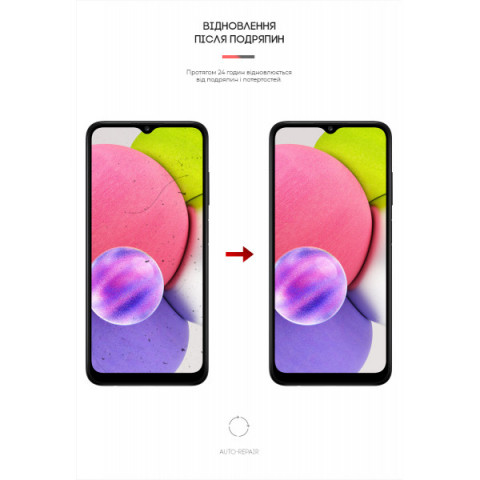 Гідрогелева плівка ArmorStandart Matte для Samsung A03s (A037) (ARM60151)