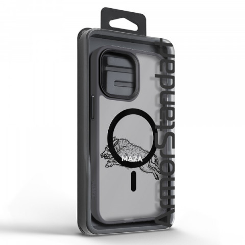 Чохол ArmorStandart Uniq Magsafe для Apple iPhone 14 Pro Max Maza Boar 1 Black (ARM76322)