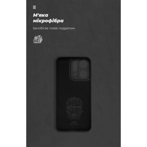 Чохол ArmorStandart ICON для OPPO Reno14 5G Camera cover Black (ARM87155)
