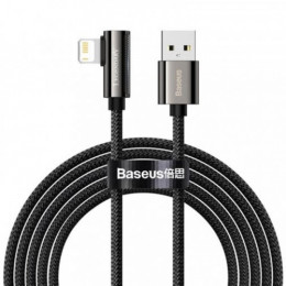 Кабель Baseus Legend Series Elbow USB-Lightning, 2м, Black (CALCS-A01)