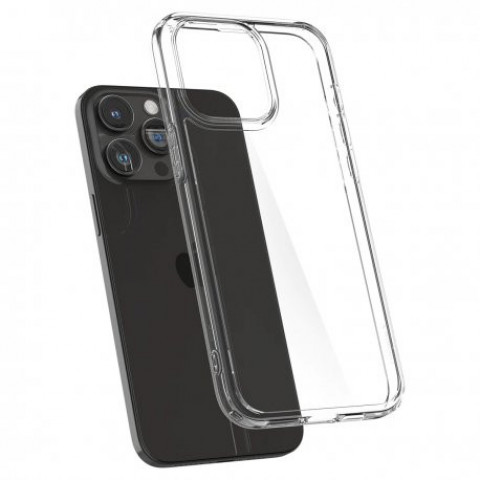 Чохол Spigen Ultra Hybrid для Apple iPhone 15 Pro Max Crystal Clear (ACS06565)
