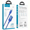 Кабель Hoco U107 USB Type-C - USB V 3.0 (M/F), 1.2 м, синій (U107CU3BL)