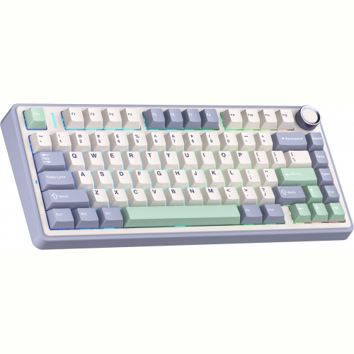 Клавіатура бездротова Aula F75 White (6948391208640)