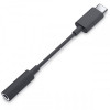 Адаптер Dell 3.5 мм - USB Type-C (F/M), Black (3GVVD)