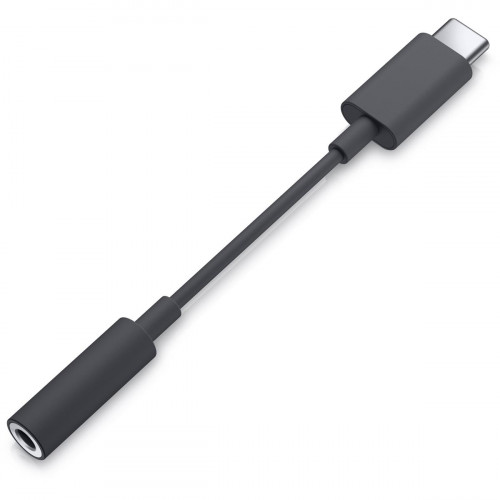 Адаптер Dell 3.5 мм - USB Type-C (F/M), Black (3GVVD)