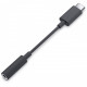 Адаптер Dell 3.5 мм - USB Type-C (F/M), Black (3GVVD)