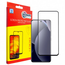 Захисне скло Dengos для Xiaomi Redmi Note 15 Pro 5G Black Full Glue (TGFG-427)