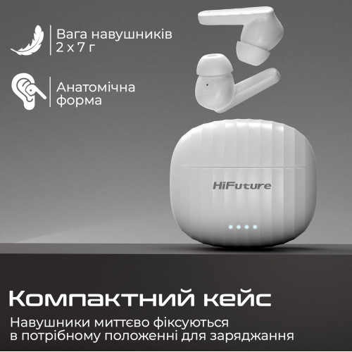 Bluetooth-гарнітура HiFuture SonicBliss White (sonicbliss.white)