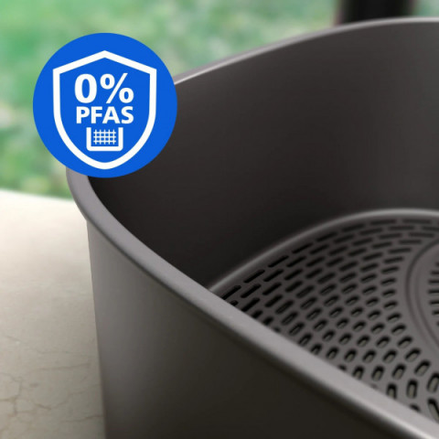 Мультипіч Philips Ovi Dual SteamFry 2750Вт, чаша-3+6л, сенсорне управл., 8 авто. програм, пластик/метал, сірий