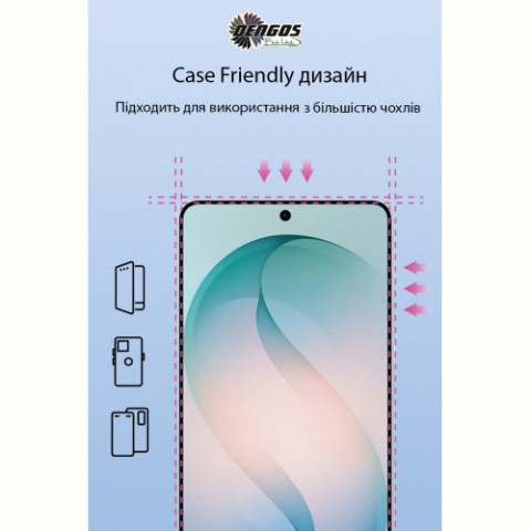 Захисне скло Dengos для Samsung Galaxy S26 Ultra SM-S948 Black Full Glue (TGFG-444)