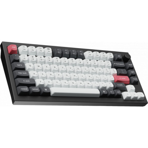 Клавіатура бездротова Keychron Q1 HE Magnetic Switch Black RGB (Q1H-M1-UA) Купити в Україні