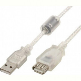 Кабель Cablexpert (CCF-USB2-AMAF-TR-6) USB2.0 A - USB A, 1.8м, феритовий фільтр