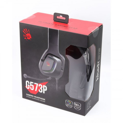 Гарнітура ігрова Bloody G573P з підсвічуванням, USB+3,5 jack